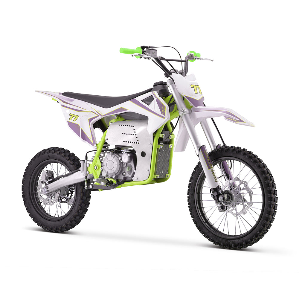 AKEZ 3000W 60V 23AH Electric Motorcycle White And Green