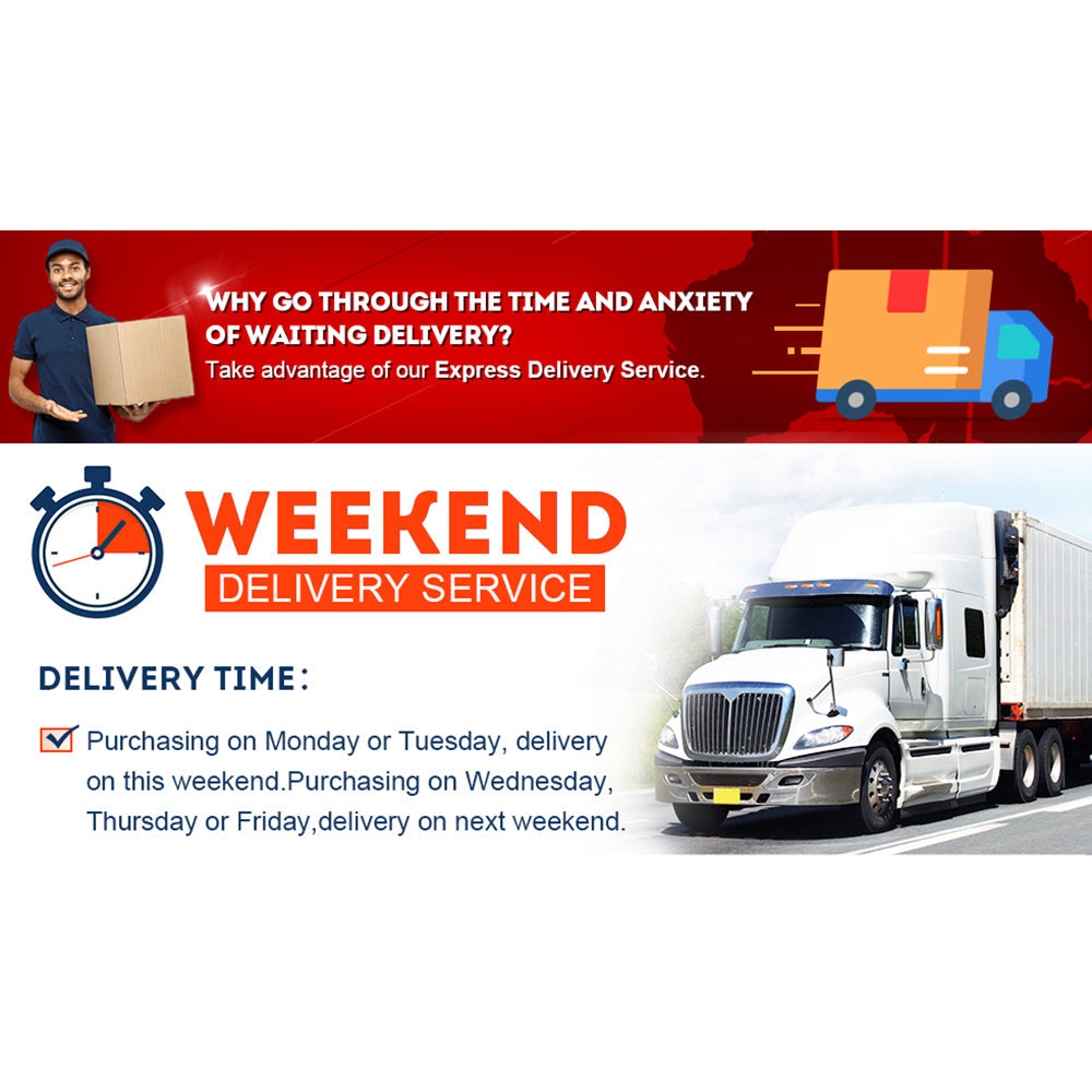 Weekend Delivery Service - S SYD/MEL/BNE METRO ONLY