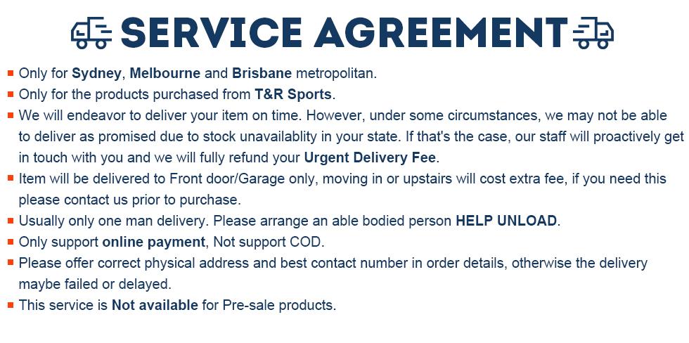 Weekend Delivery Service - M SYD/MEL/BNE METRO ONLY
