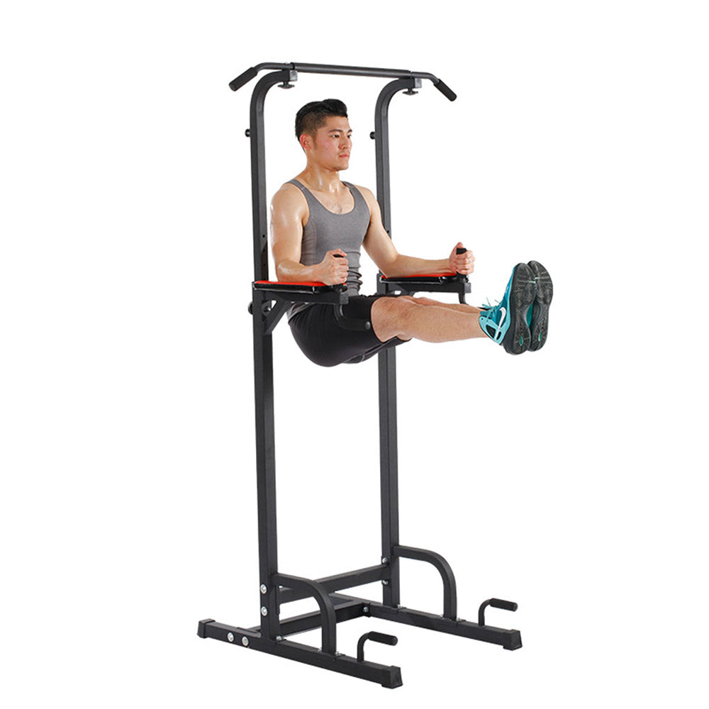 JMQ Fitness Pull Up Chin Ups Knee Raise Workout Station Home Gym Exercise