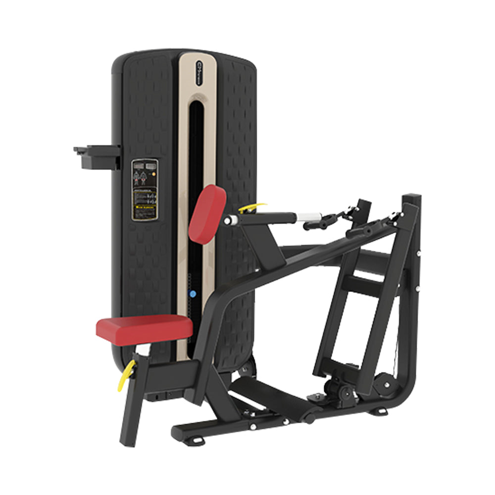 JMQ FITNESS MZM-004 100KG Weight Stacks Seated Rowing Machine Home Gym Train Equipment Machine - Black&Red