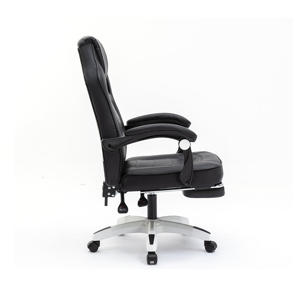 MASON TAYLOR 806 Liftable Home Office Chair W/ Leg Rest Castors Computer Chairs