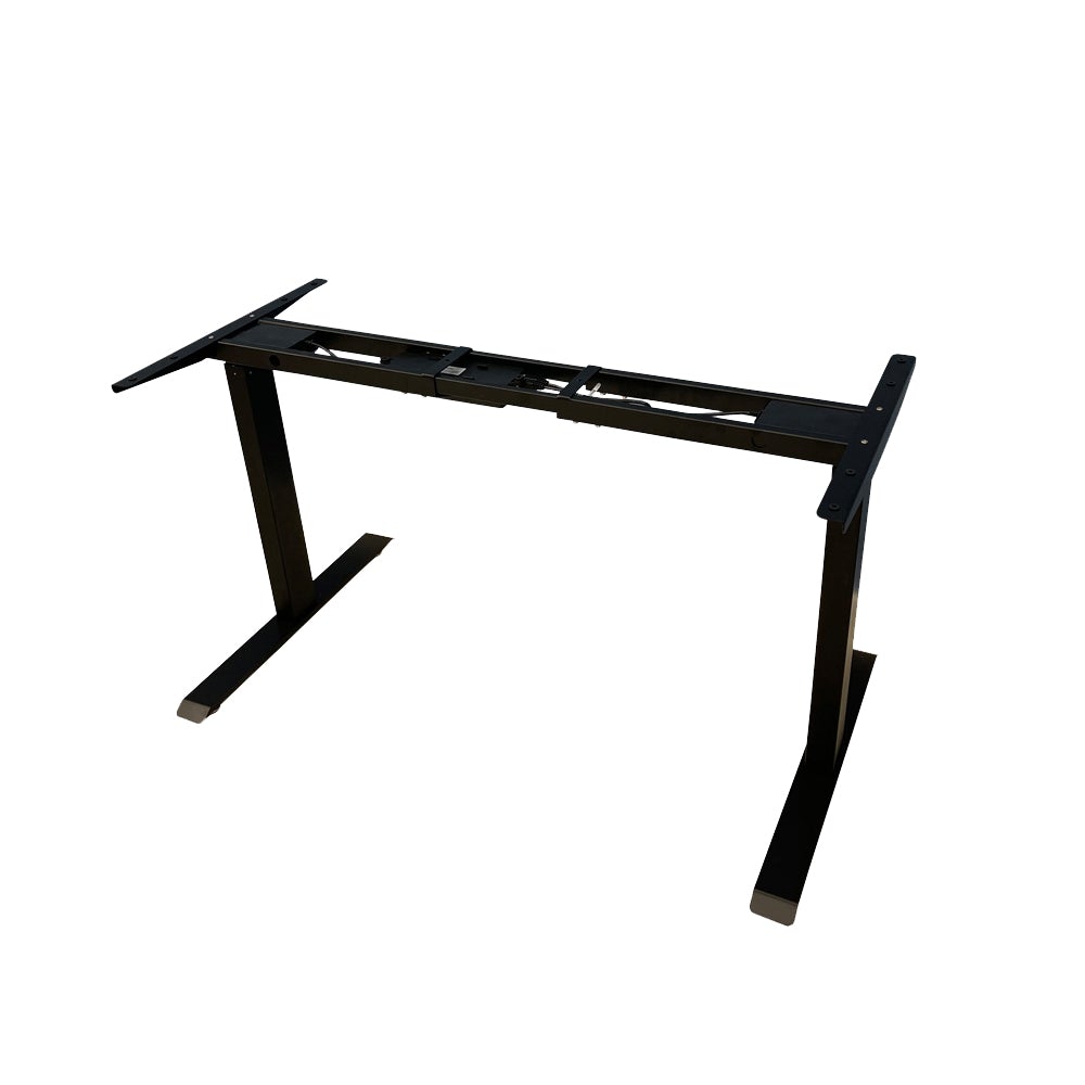 Electric Standing Desk Height Adjustable Sit Stand Motorised Double Motor Black/White Dispatch from 26/10/2021