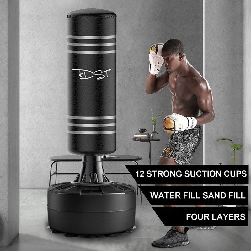 G16 175CM Round Standing Punching Bag Boxing Punch Bag Home Gym