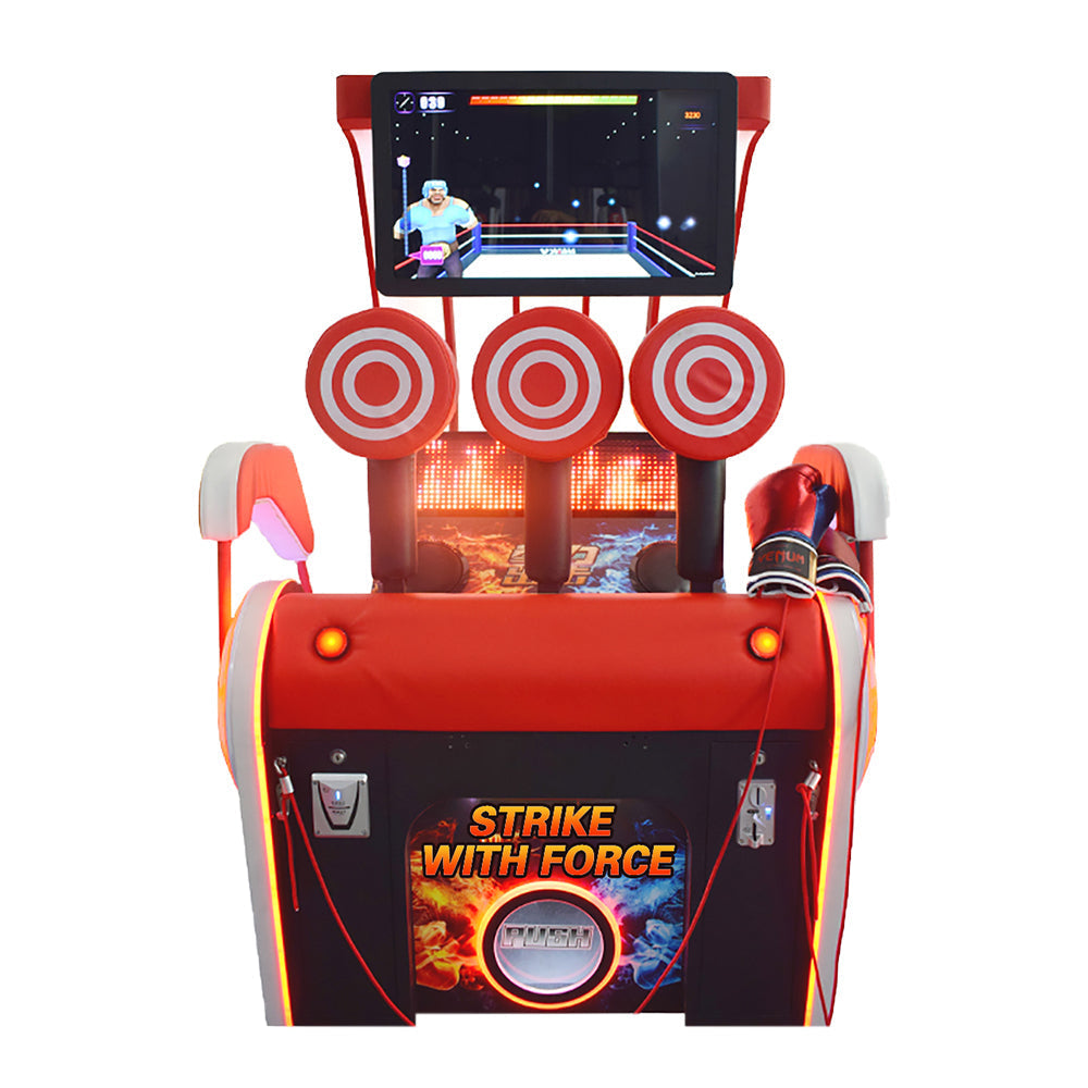 MACE Arcade Game Machine Boxing Game - Red