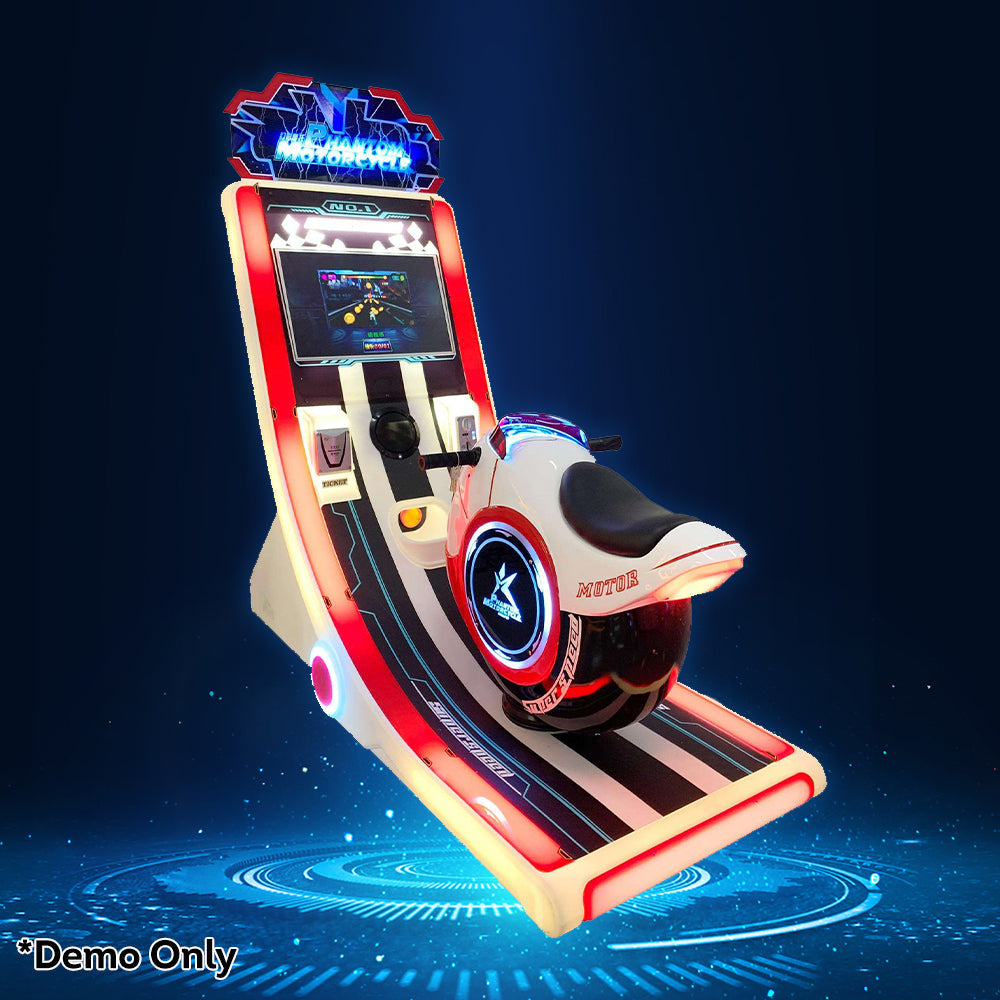 MACE Arcade Game Machine Rracing Game - Red