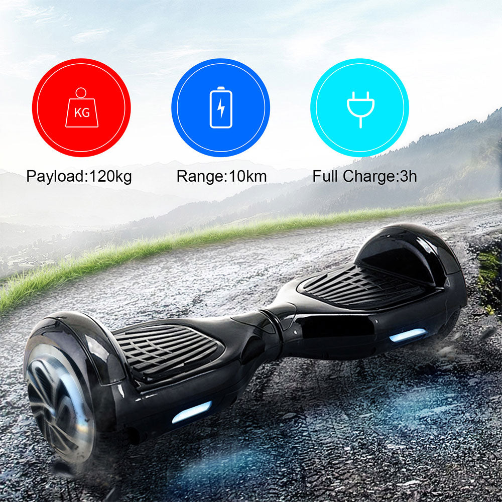 AKEZ 6.5-inch Electric Scooter Board Hoverboard Hover Board Skateboard