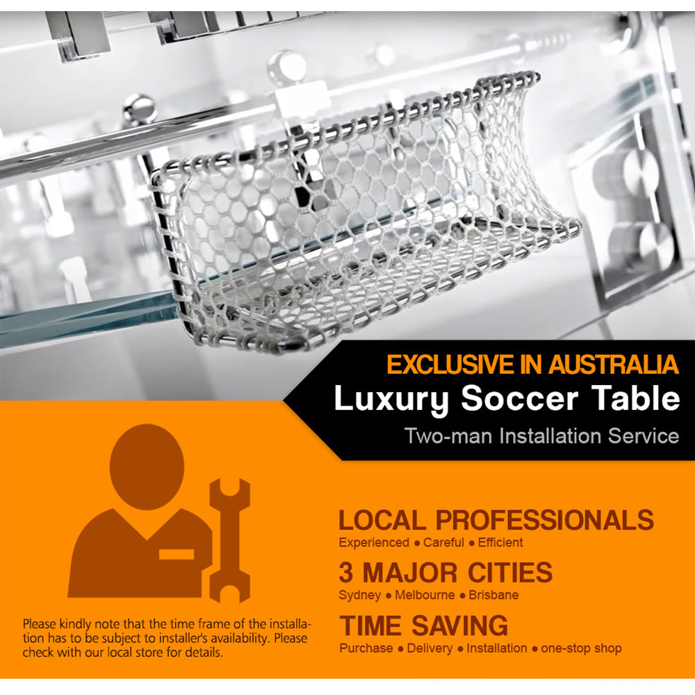 Two-Man Installation Service For Luxury Soccer Table
