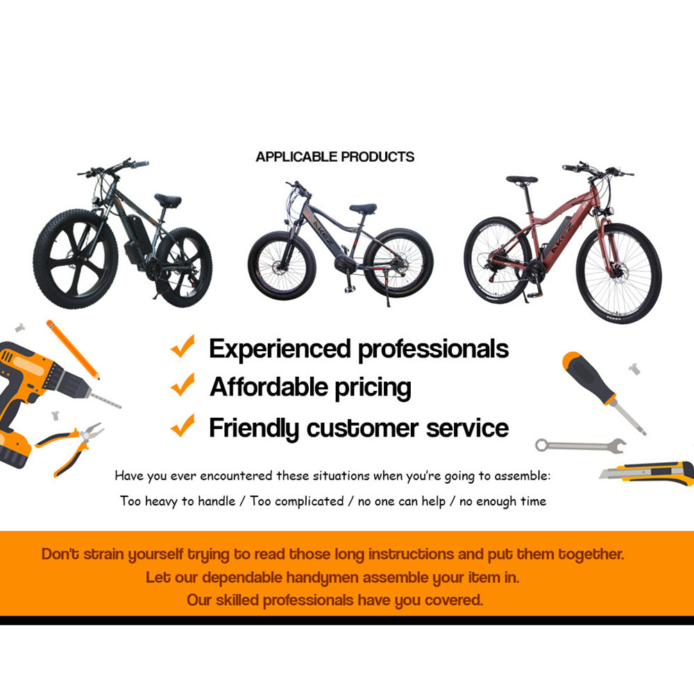 Installation Service For Electric Bicycle & Bicycle