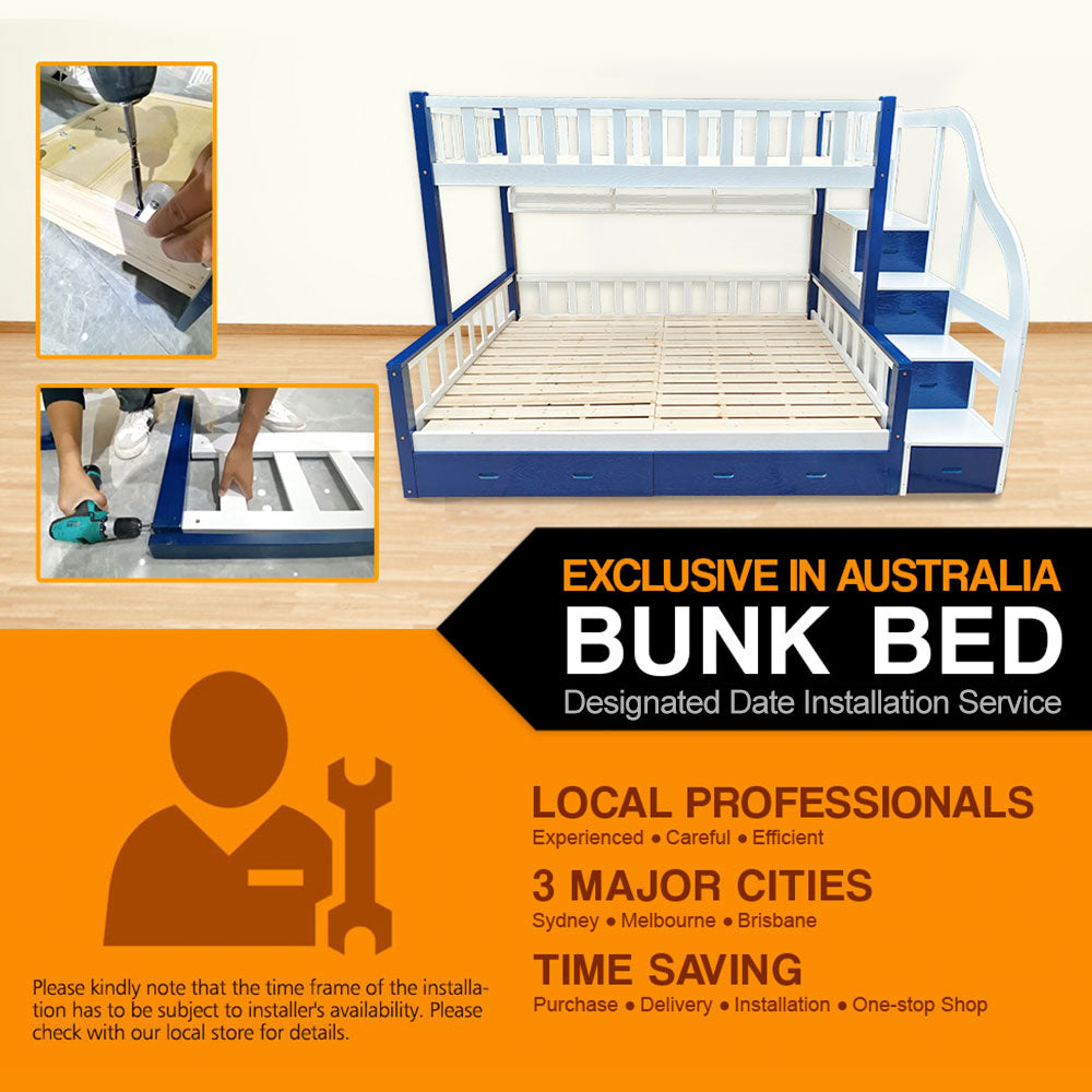 Designated Date Installation Service For Bunk Bed