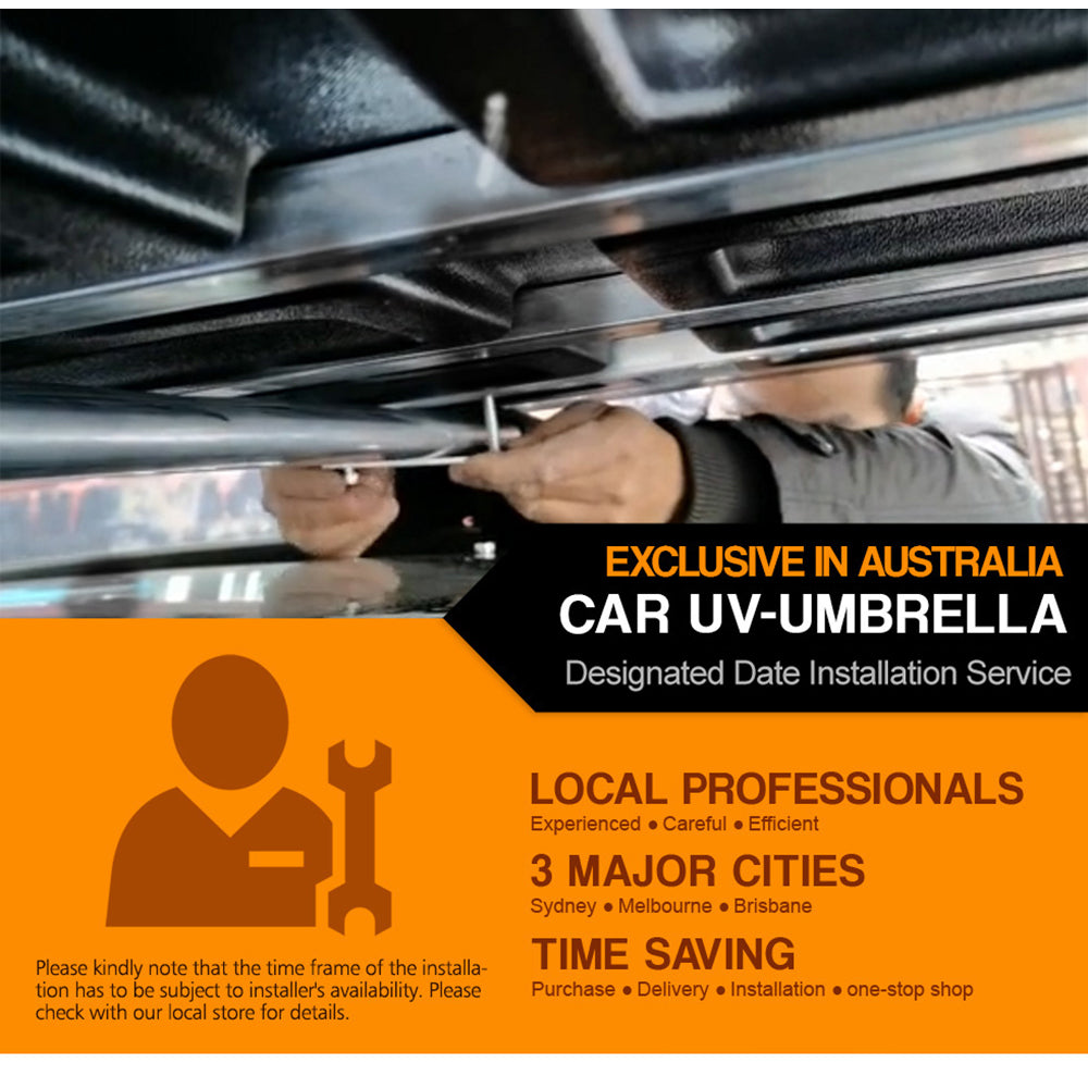 Designated Date Installation Service For Car UV-Umbrella