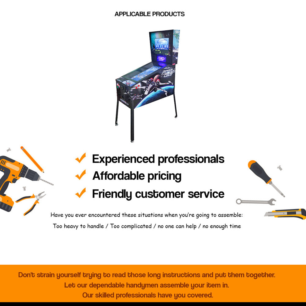 Express Installation Service For Electronic Pinball Table