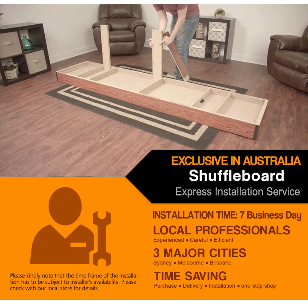 Express Installation Service For Shuffleboard Table