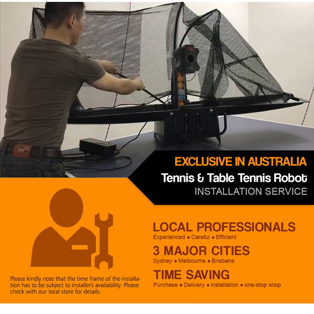 Express Installation Service For Tennis & Table Tennis Robot