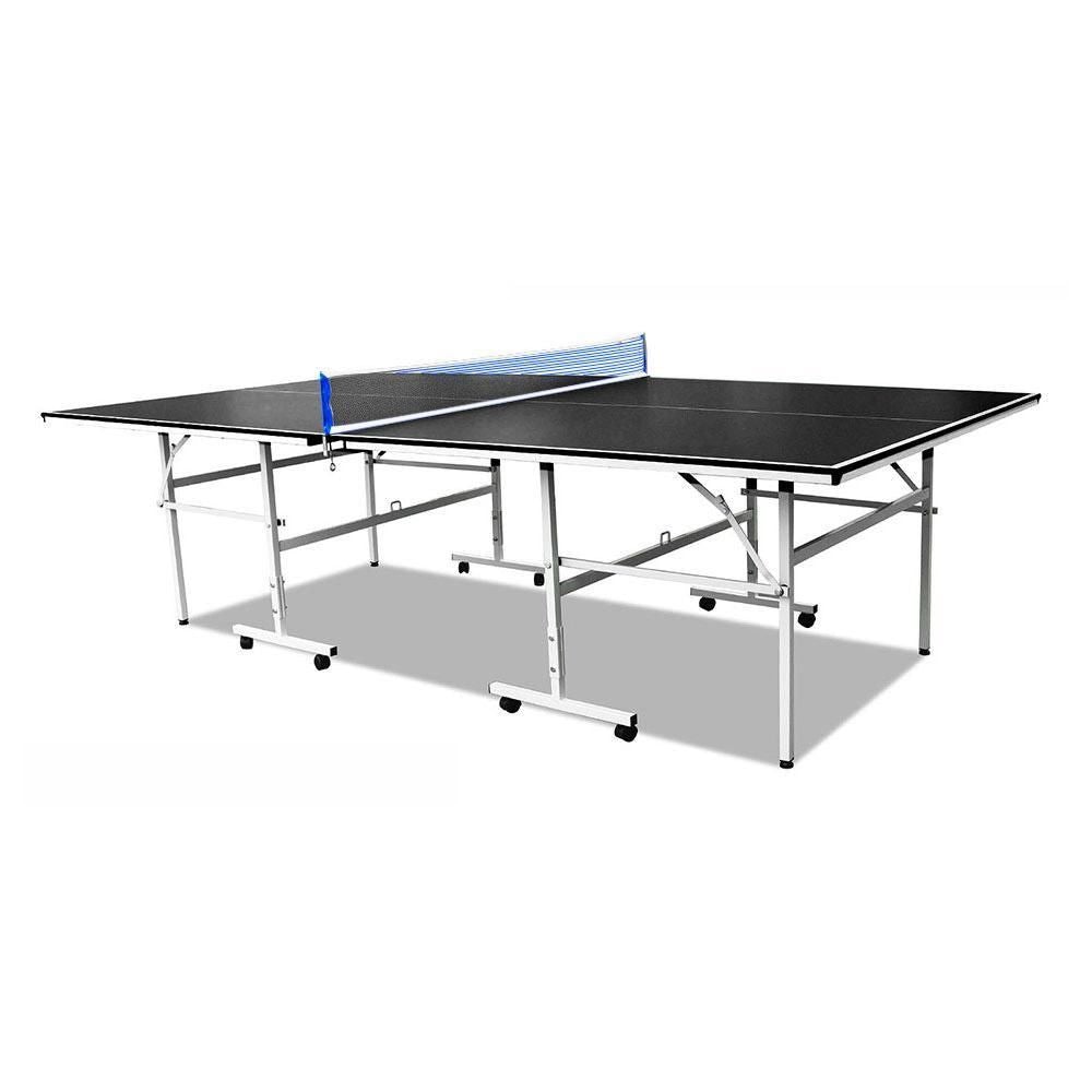Indoor Rollaway 130 Table Tennis Ping Pong Table with Free Accessories T&R Sports
