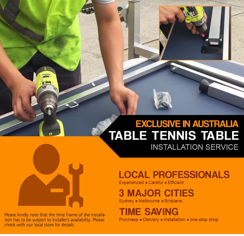 Installation Service For Table Tennis Table