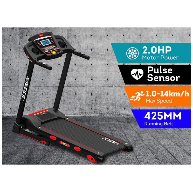 JOGWAY TX31 2.0HP Electric Treadmill Foldable Manual Incline Home Gym Exercise Machine