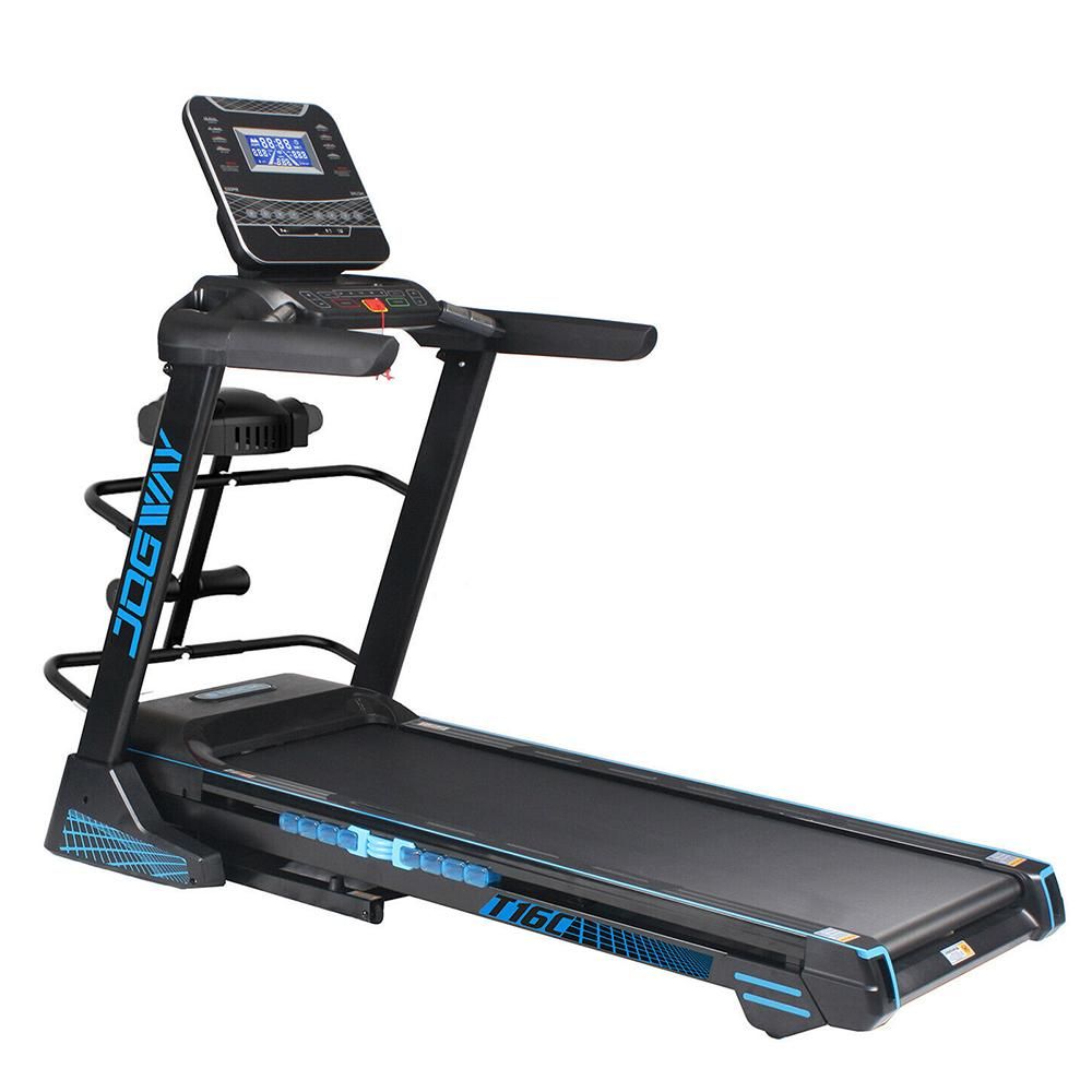 Jogway T16CLM 3.5HP Foldable Electric Treadmill Home Fitness Auto Incline MP3