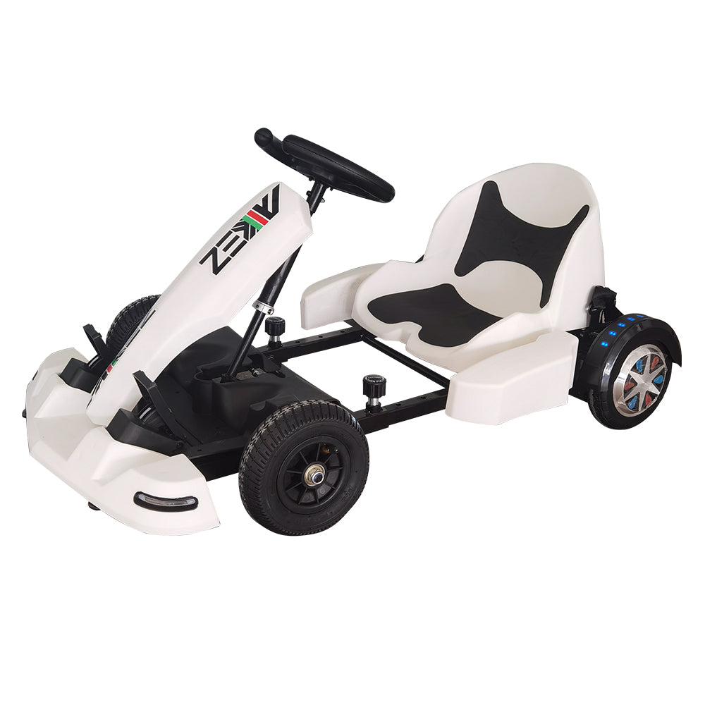 36V4A Electric Go Kart For Kids Hoverboard Four-wheel Race Car Adjustable Frame
