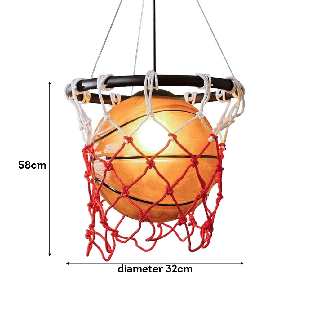 MASON TAYLOR Basketball-shaped 32cm Diameter 12W White LED Light