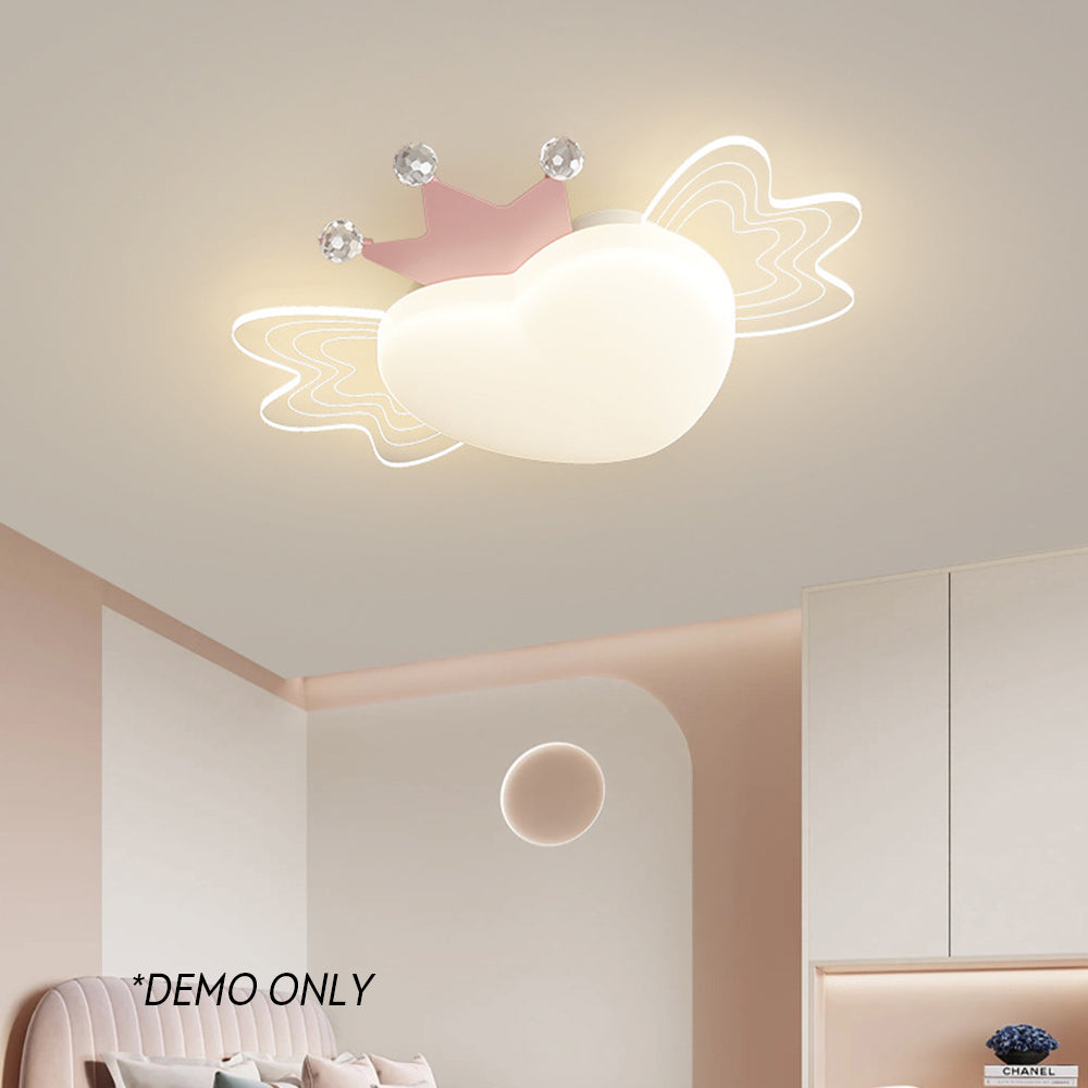 MASON TAYLOR Children's Cartoon Design Ceiling Light - White