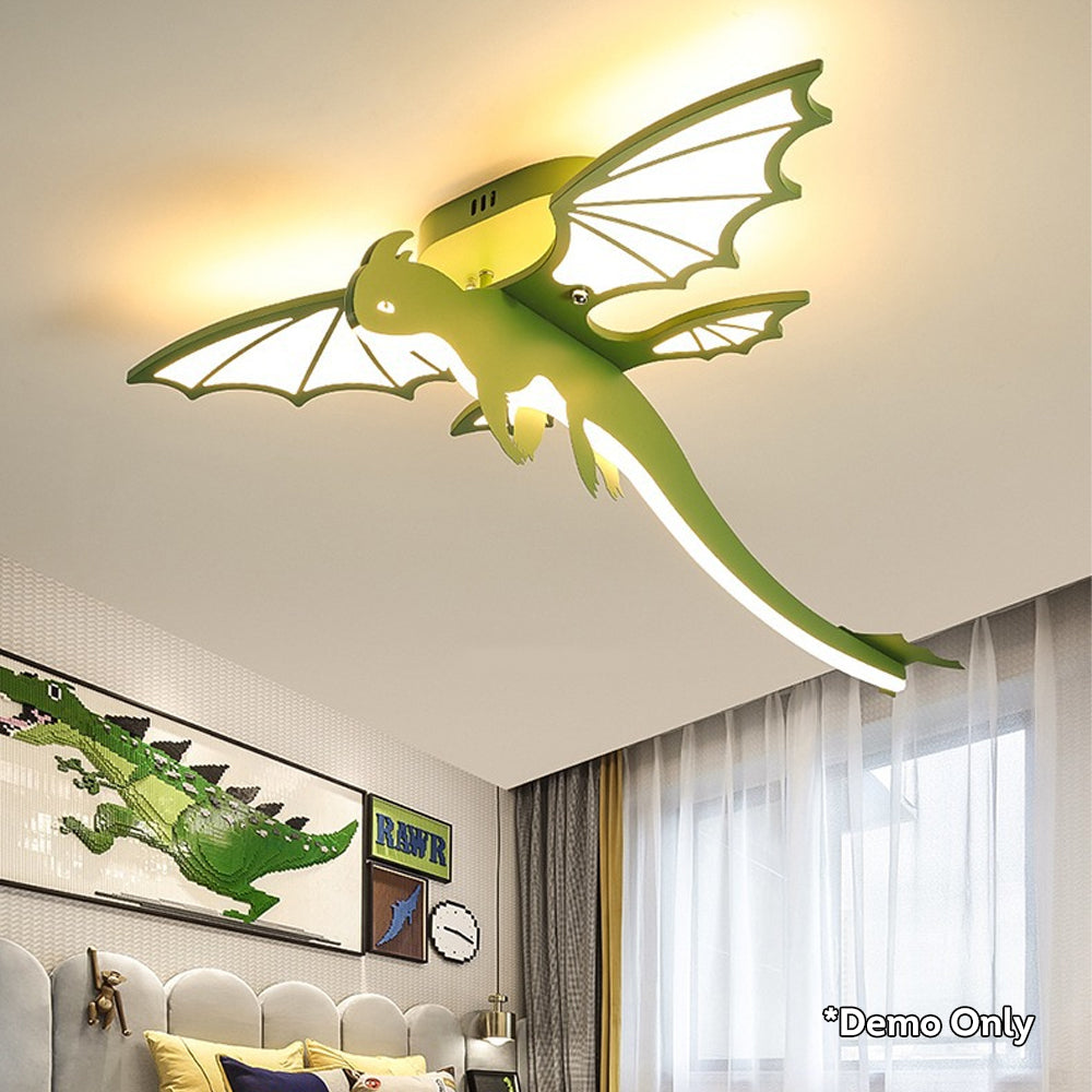 MASON TAYLOR Dinosaur Light Children's Room Lighting - Green