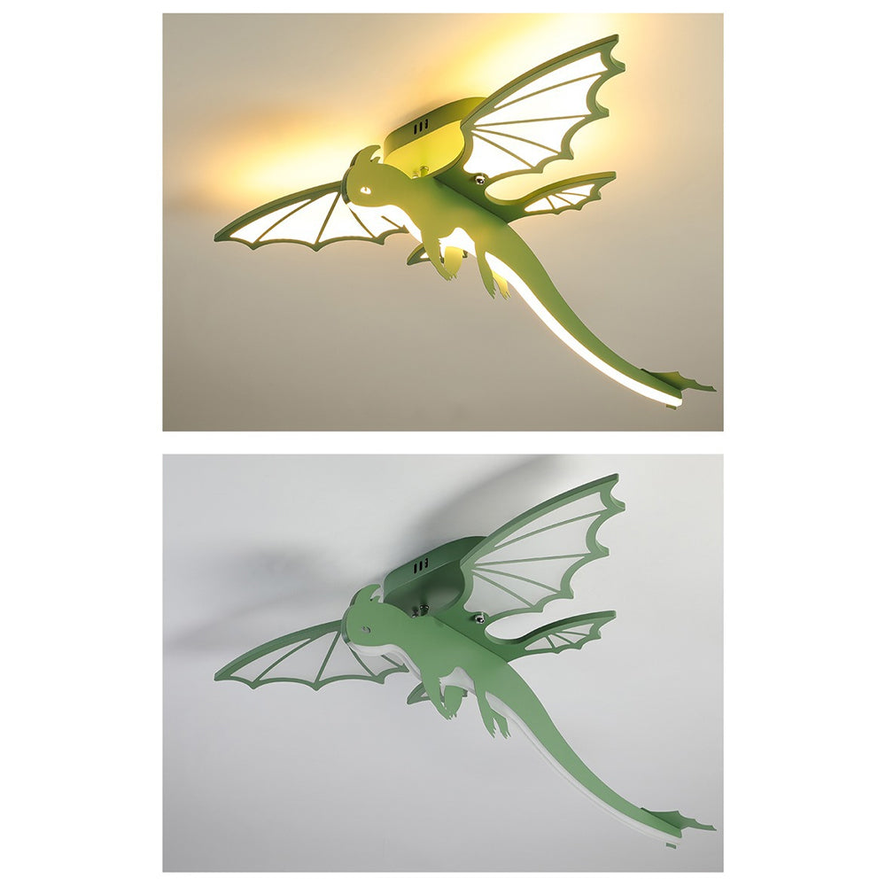 MASON TAYLOR Dinosaur Light Children's Room Lighting - Green