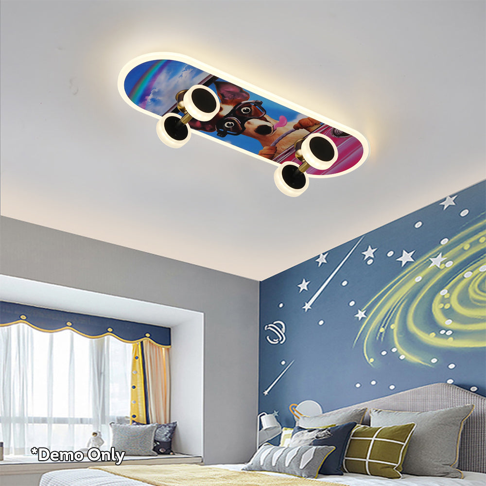 MASON TAYLOR 32W Skateboard-shaped Light Home Lighting