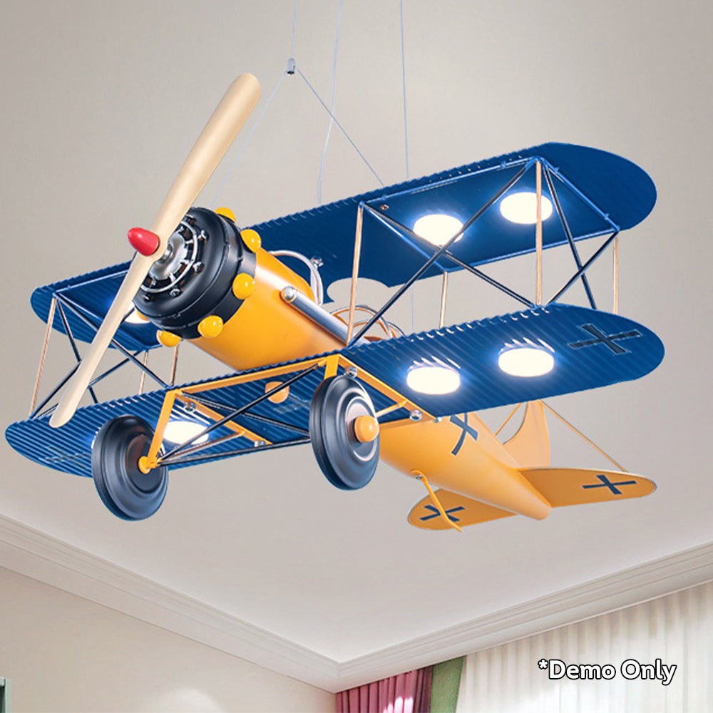 MASON TAYLOR Creative Aircraft-Shaped LED Light Height Adjustable