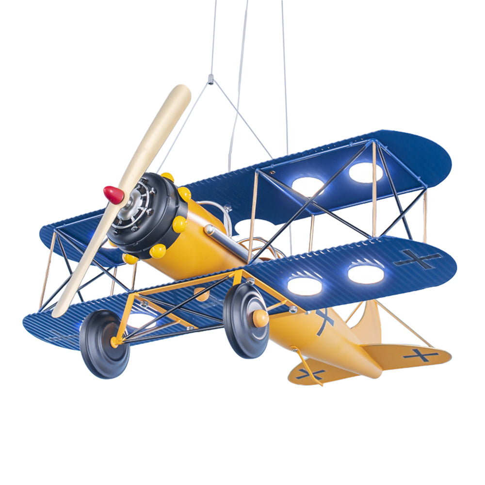 MASON TAYLOR Creative Aircraft-Shaped LED Light Height Adjustable