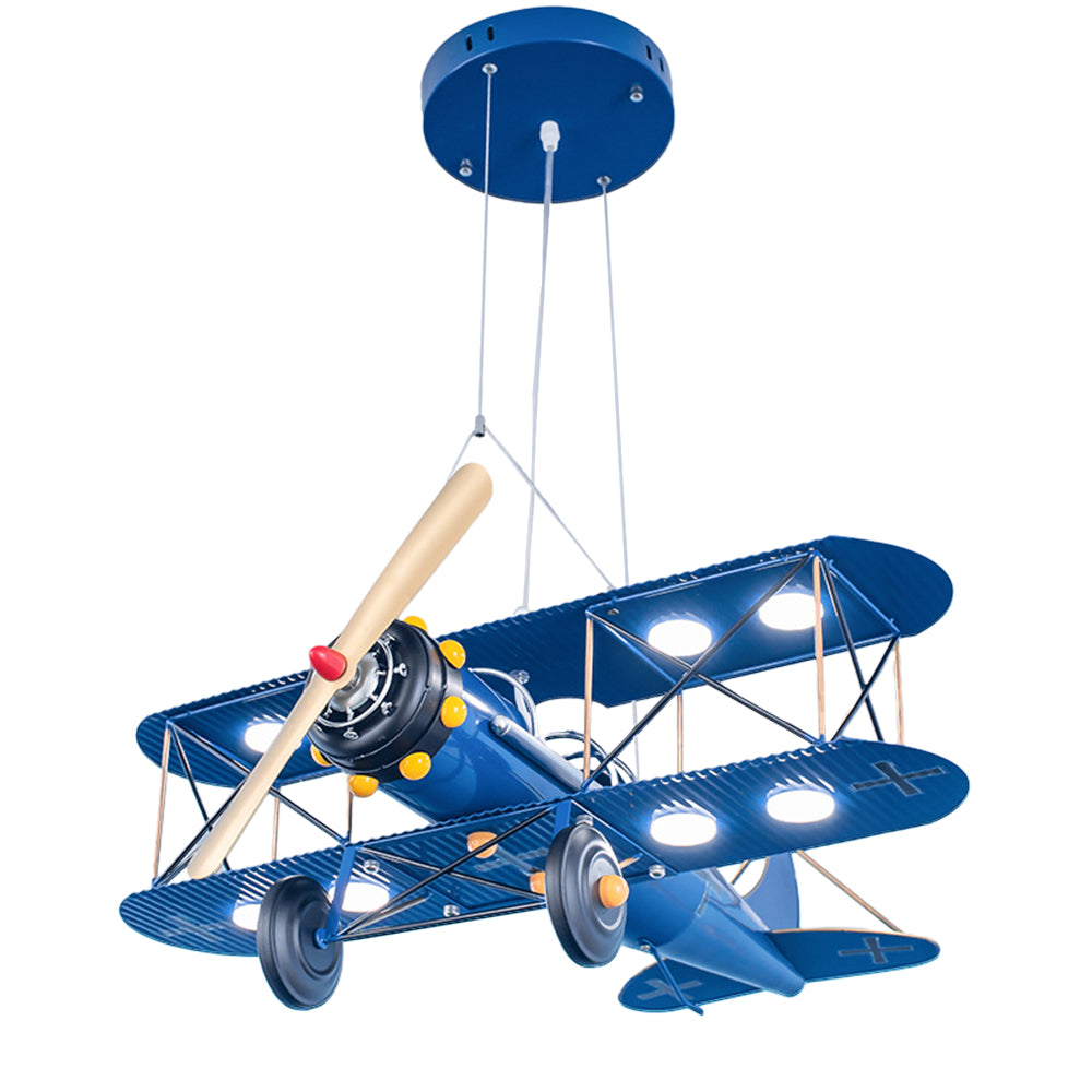 MASON TAYLOR Creative Aircraft-Shaped LED Light Height Adjustable