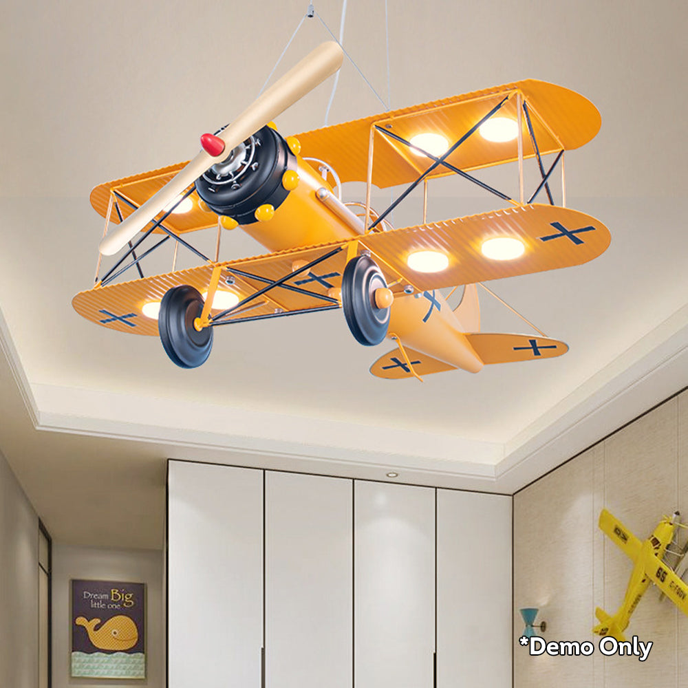 MASON TAYLOR Creative Aircraft-Shaped LED Light Height Adjustable