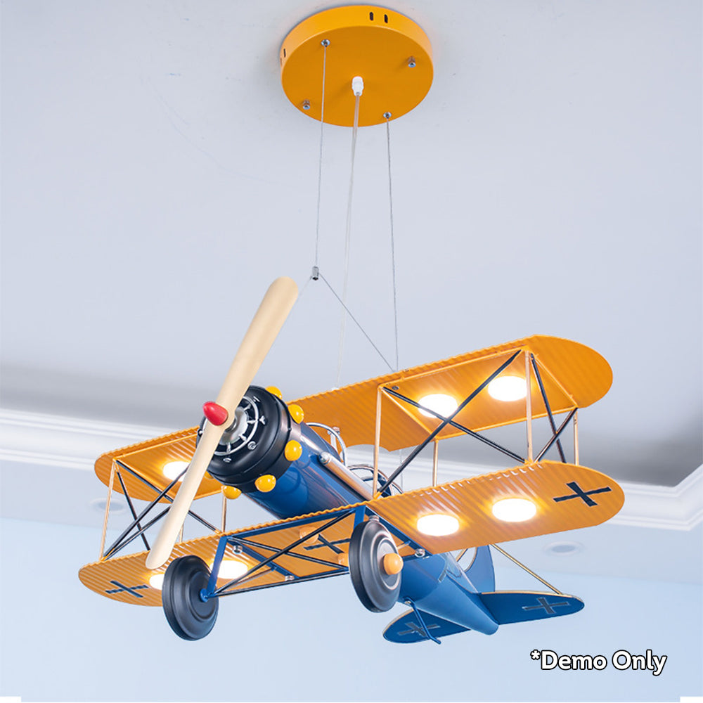 MASON TAYLOR Creative Aircraft-Shaped LED Light Height Adjustable