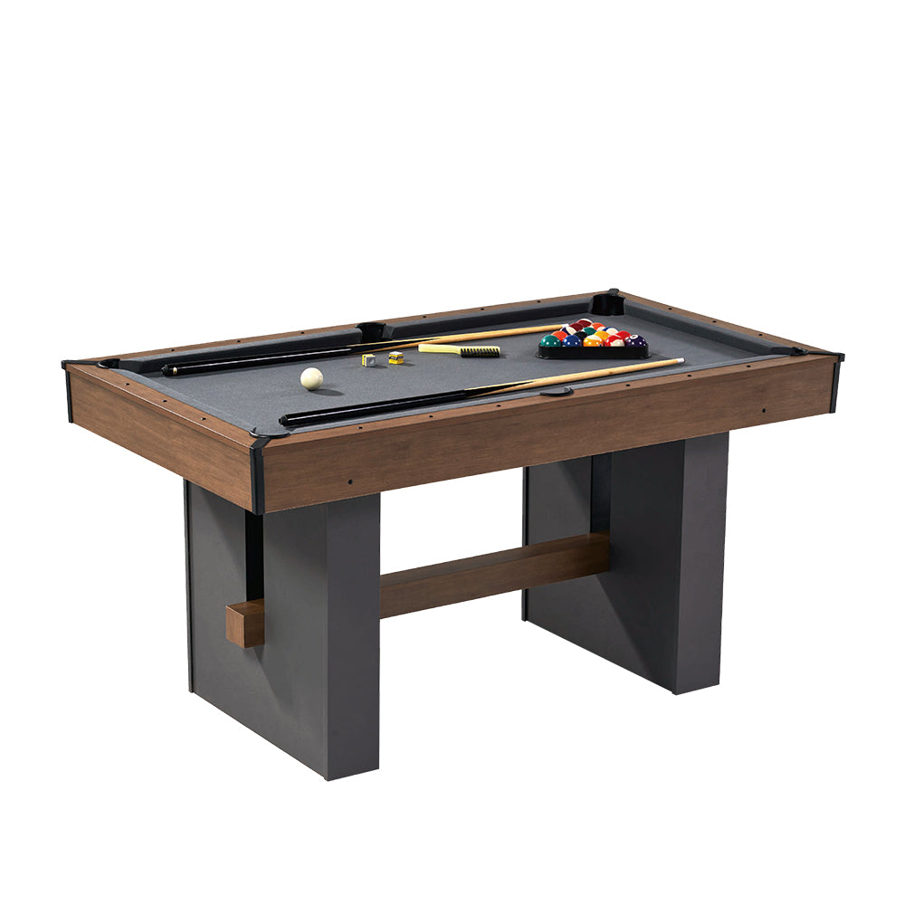 MACE 5Ft6In Pool Table Walnut Frame