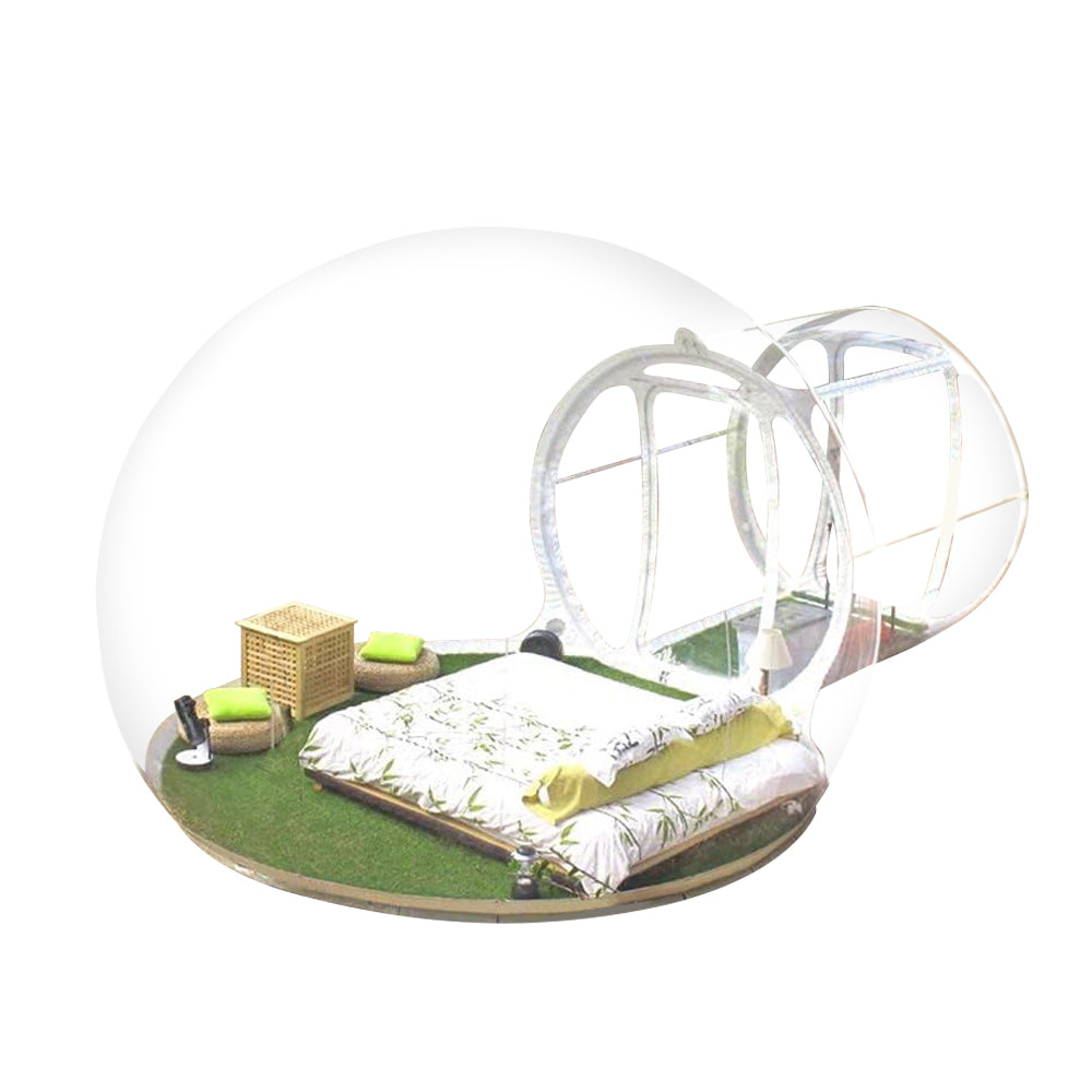 LANNISTER 3M Water-proof Transparent Dome Tent Family Camping Backyard - Transparent