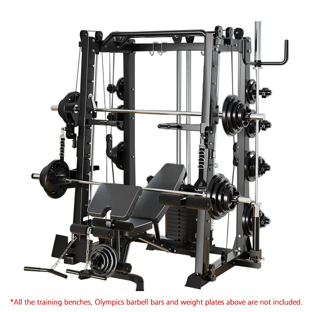 Meridian X6 Home Gym Multi-function Power Rack Squat Cage Weight Train Equipment Smith Machine