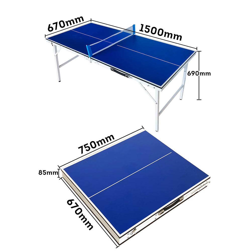 PRIMO 5FT Foldable Table Tennis/Ping Pong Table