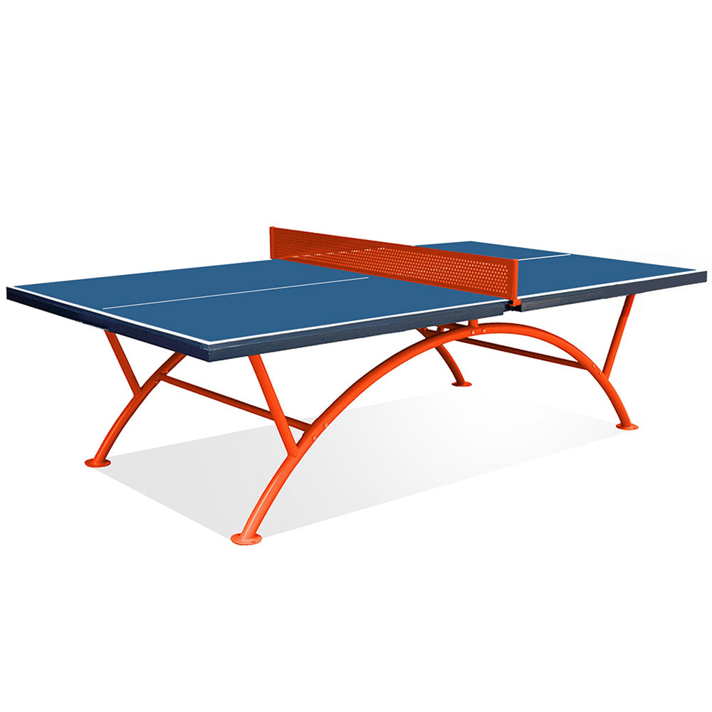 PRIMO Size Rainbow/Arc Frame Heavy Duty Outdoor Table Tennis/Ping Pong Table