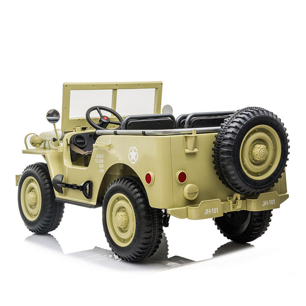 AUSFUNKIDS 12V Children's Toy Jeep Toy Car W / Remote Control