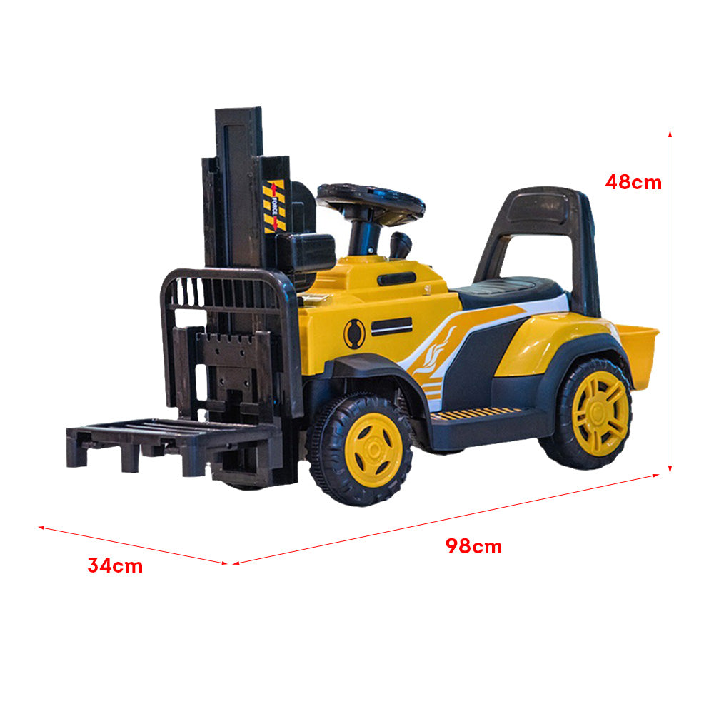 AUSFUNKIDS Electric Lifting Children's Forklift Toy W / Remote Control