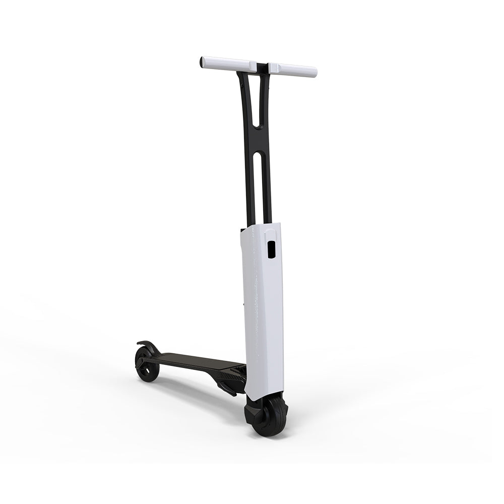 AKEZ U1 PLUS 250W Motor Foldable Electric Scooter 6inch Tire, 20km/h Max Speed - Black&White