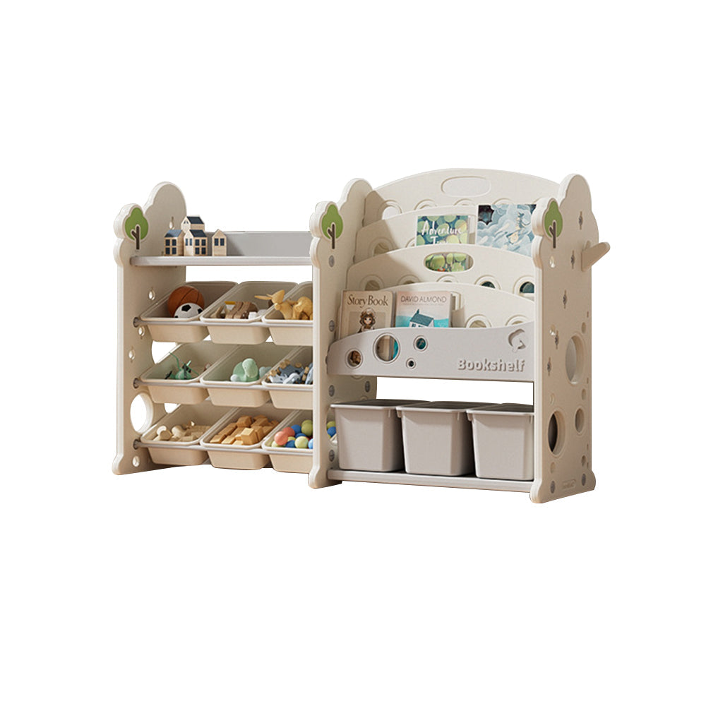 MASON TAYLOR Multifunctional Toy Storage Rack Bookshelf