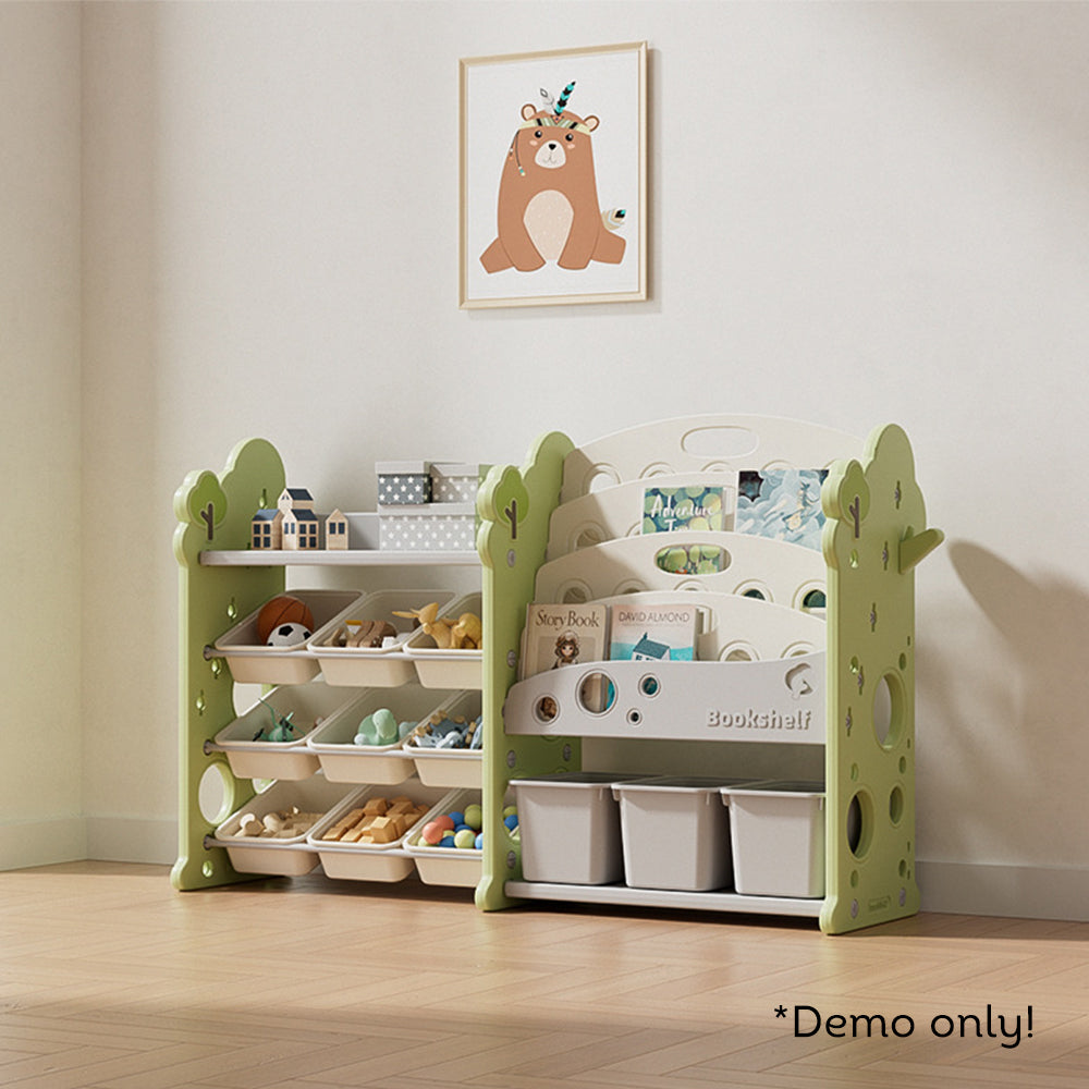 MASON TAYLOR Multifunctional Toy Storage Rack Bookshelf