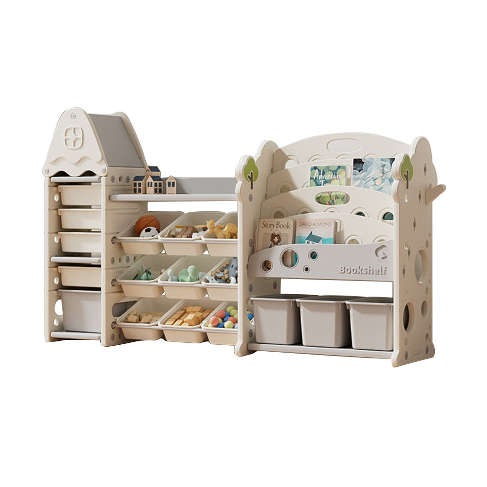 MASON TAYLOR Multifunctional Toy Storage Rack Bookshelf