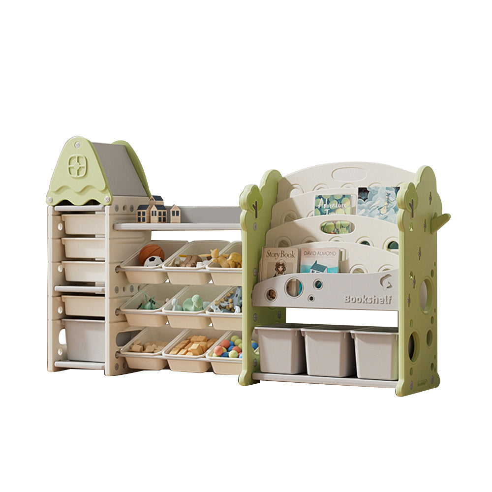 MASON TAYLOR Multifunctional Toy Storage Rack Bookshelf