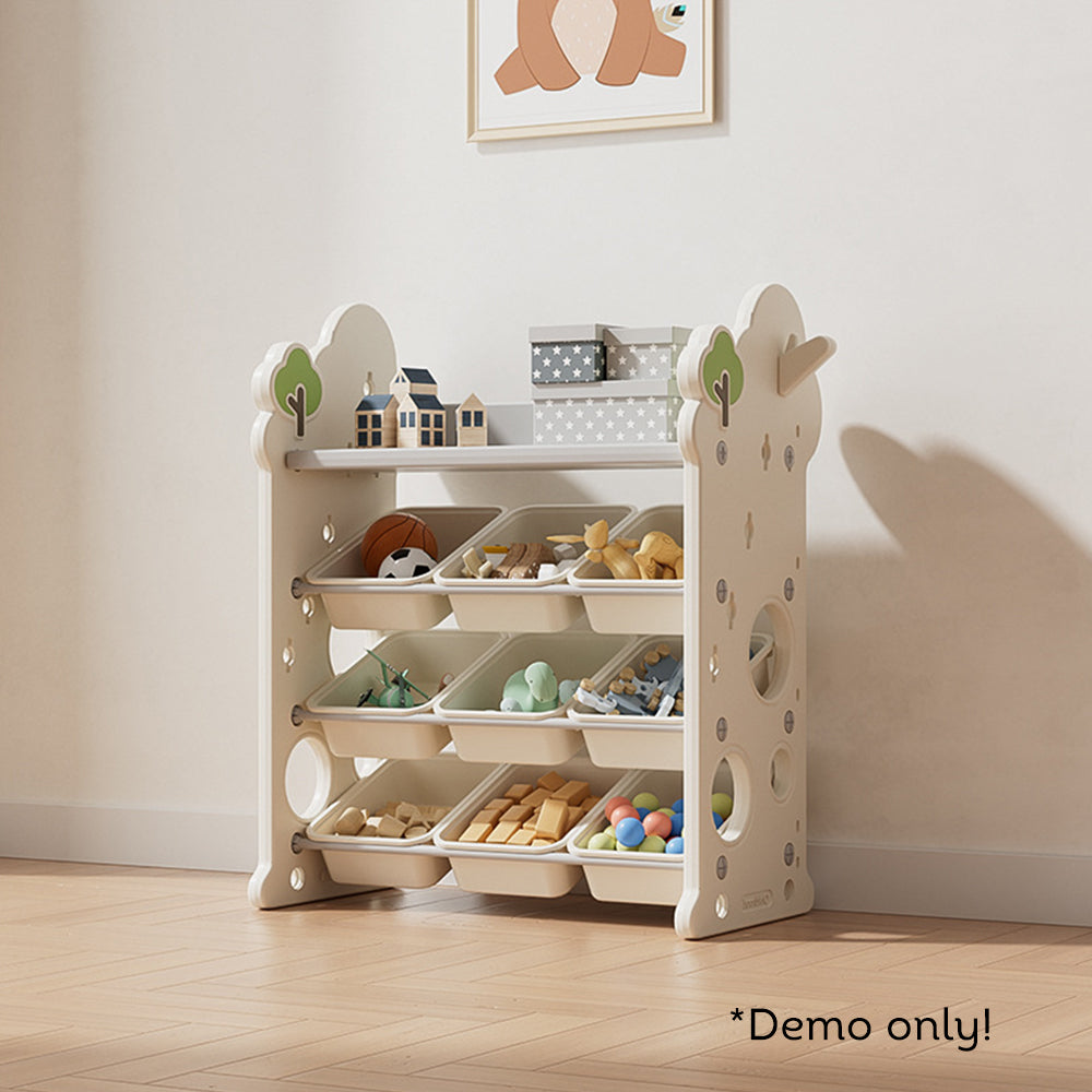 MASON TAYLOR Multifunctional Toy Storage Rack Bookshelf