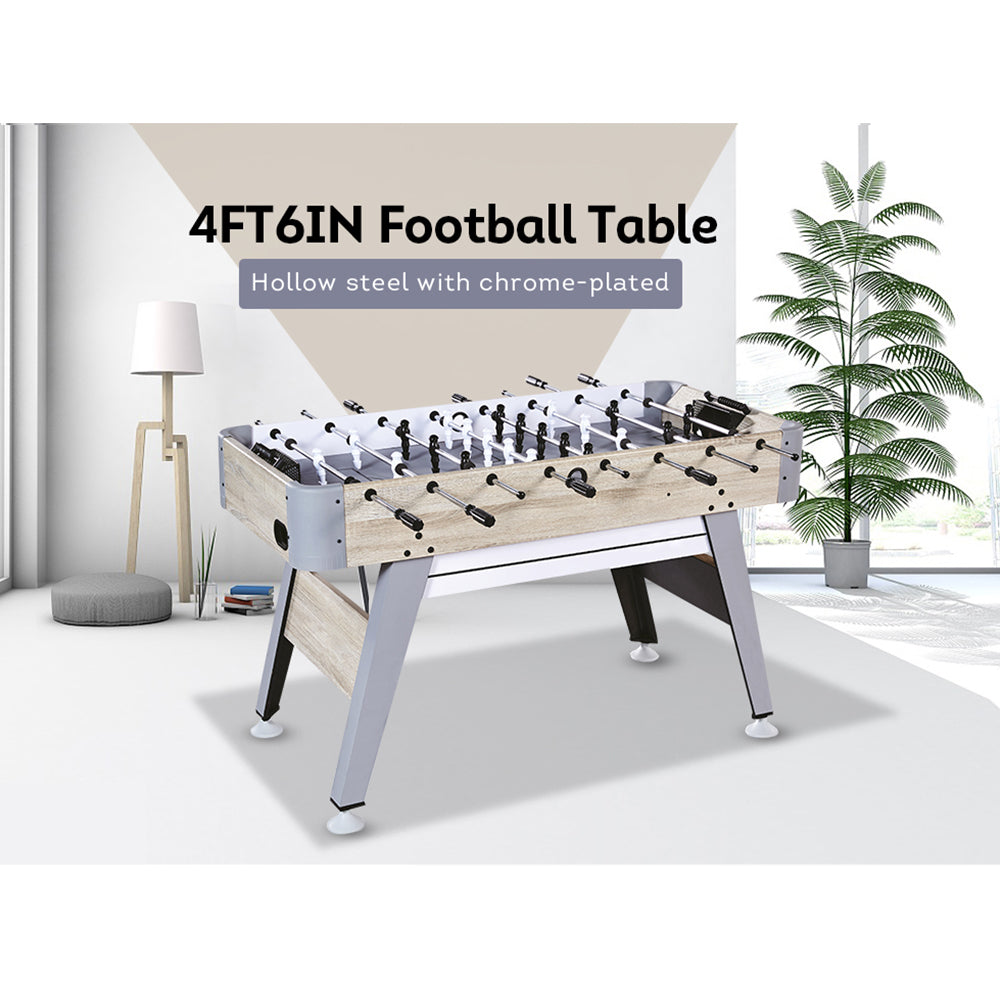 MACE 4FT6IN Foosball Soccer Table Stable feet - Oak