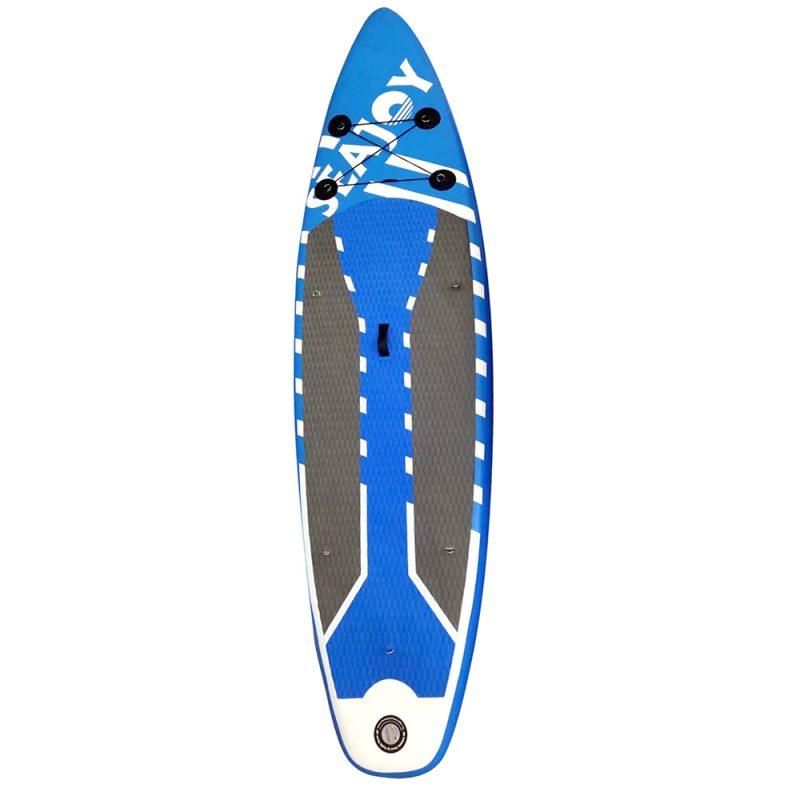 Stand Up Paddle SUP Inflatable Surfboard Paddle board with Accessories & Carry Bag Blue
