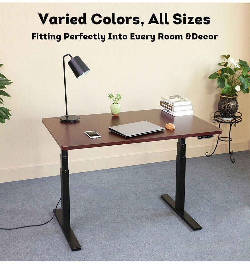 Standing Desk Top Adjustable Motorised Electric Sit Stand Table Mason Taylor