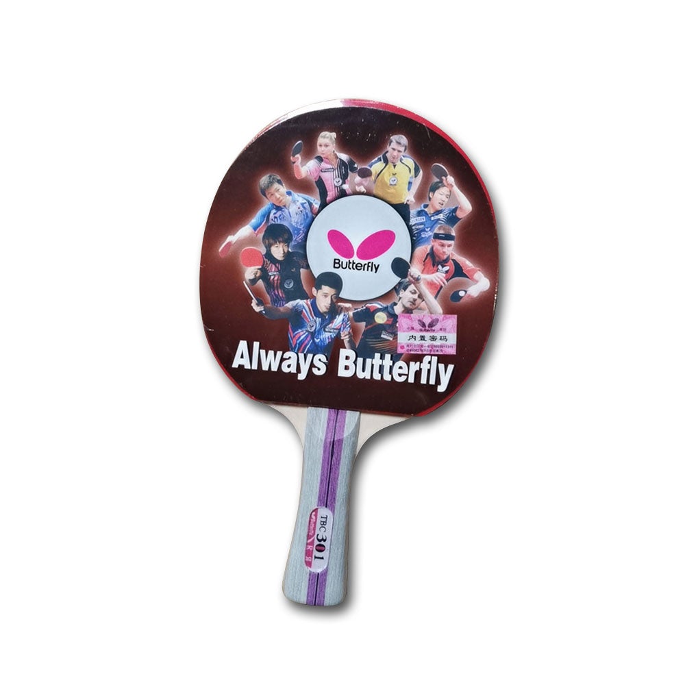 Butterfly TBC301 Table Tennis Ping Pong Bat Racket Paddle Long Handle